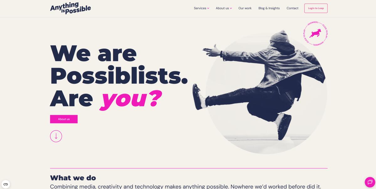 Custard website — Manchester search marketing agency homepage